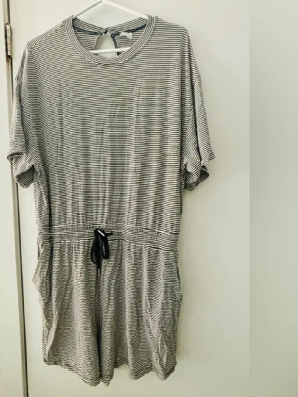 Smash & Tess striped romper short set - XL
